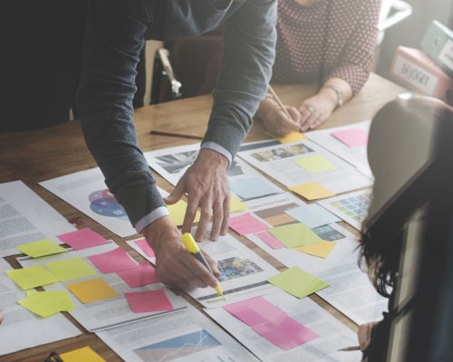 Business People Planning Strategy Analysis Office Concept